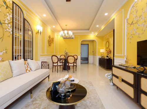 căn hộ mẫu 3 phòng ngủ hanoi melody residence